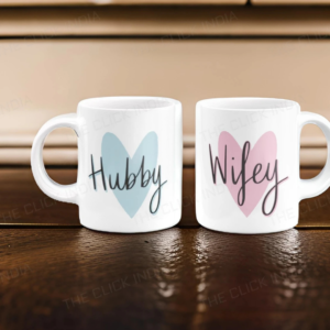 Hubby Wife best Gift (Mugs)